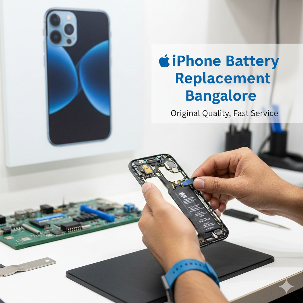 iPhone Battery Replacement Bangalore – Original Quality, Fast Service