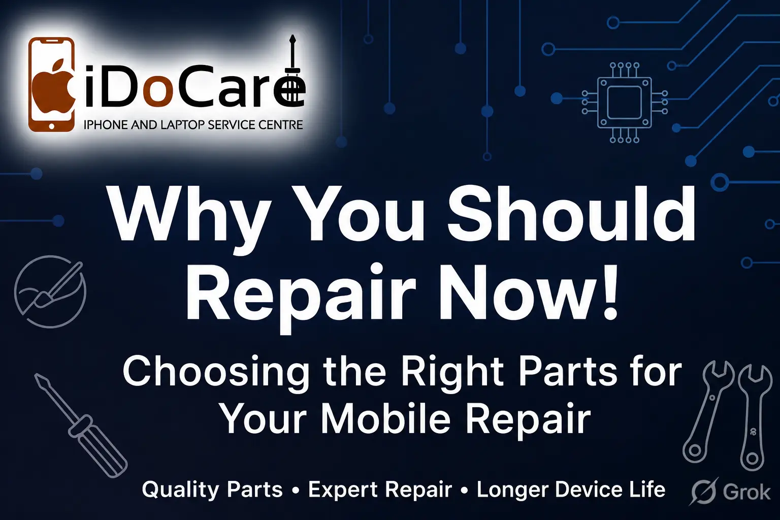 Choosing the Right Parts for Your Mobile Repair? Why You Should “Repair Now!”